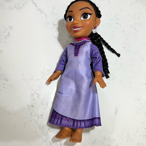 Disney Other - Disney Doll in Elegant Purple Gown
